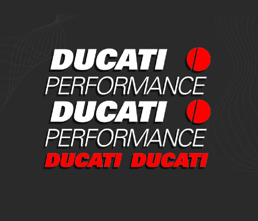 KIT stickers DUCATI PERFORMANCE 3