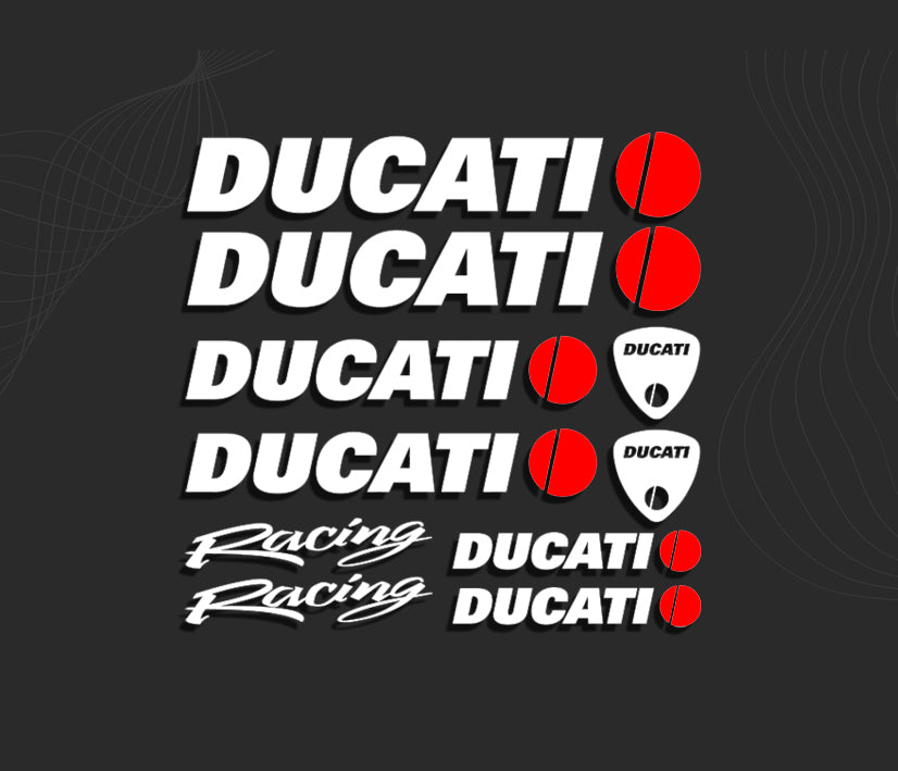 KIT stickers DUCATI RACING