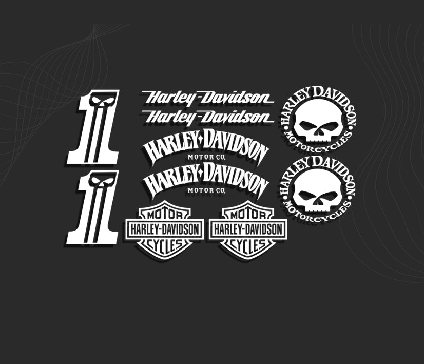 KIT stickers HARLEY DAVIDSON 1