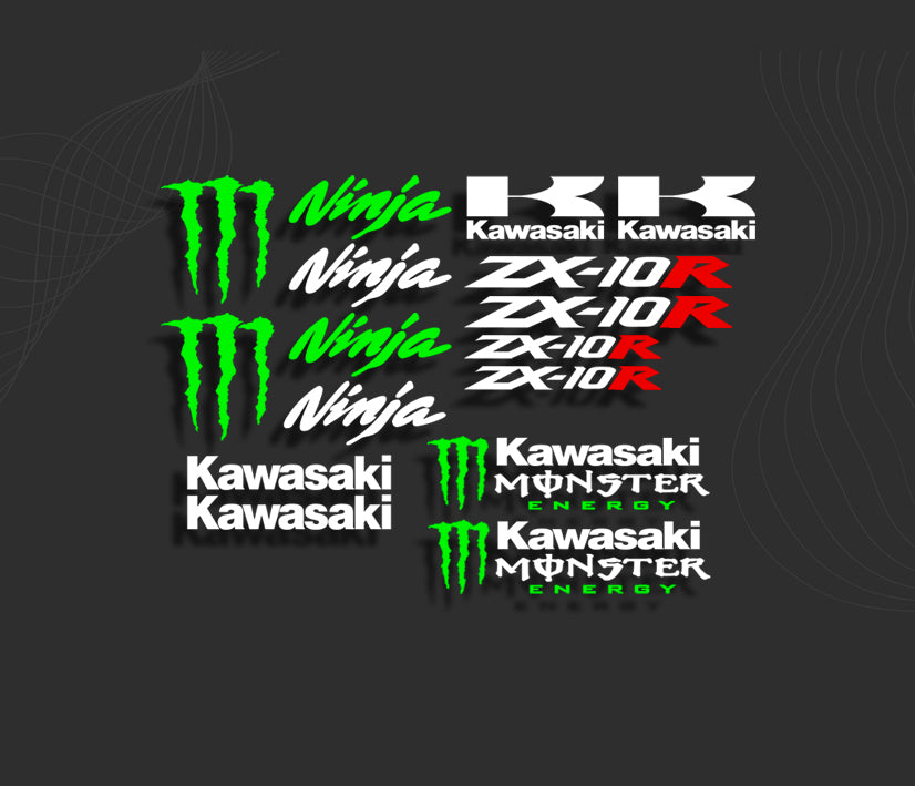 KIT stickers KAWASAKI ZX-10R Monster