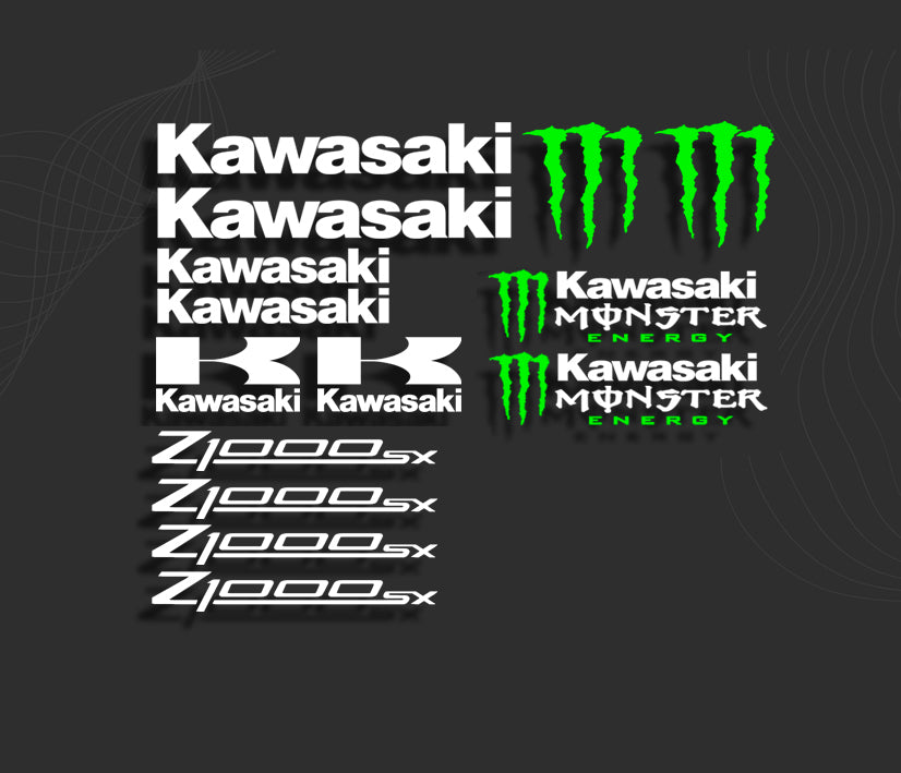 KIT stickers KAWASAKI Z1000 SX Monster