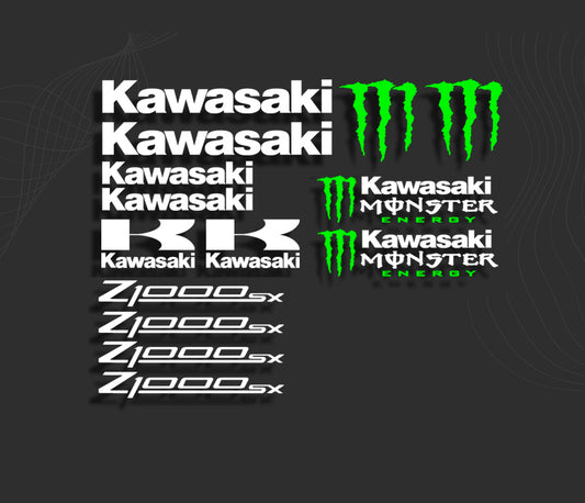 KIT stickers KAWASAKI Z1000 SX Monster
