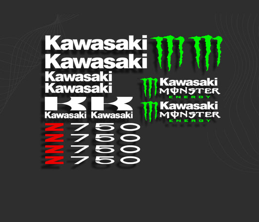 KIT stickers KAWASAKI Z750 Monster