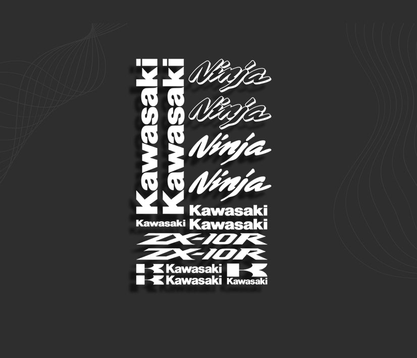 KIT stickers KAWASAKI ZX-10R NINJA