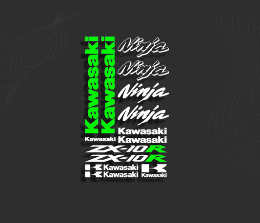 KIT stickers KAWASAKI ZX-10R NINJA