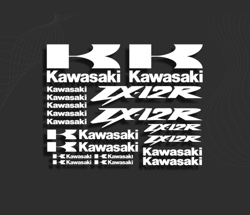 KIT stickers KAWASAKI ZX-12R