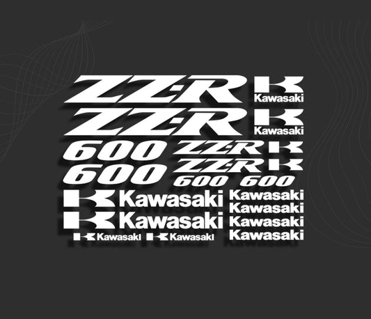 KIT stickers KAWASAKI 600 ZZR
