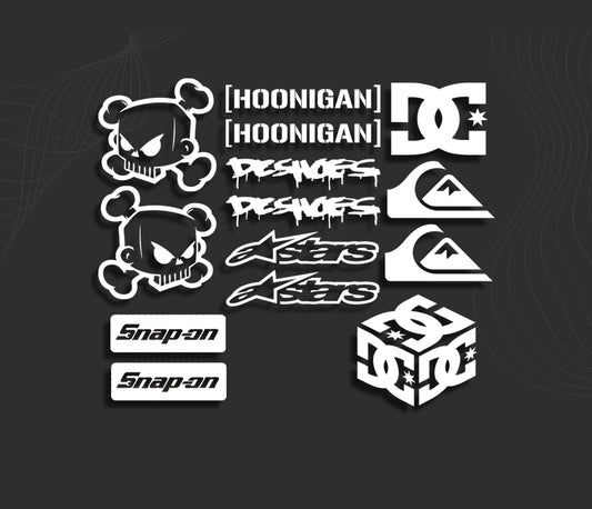 KIT stickers KEN BLOCK 2