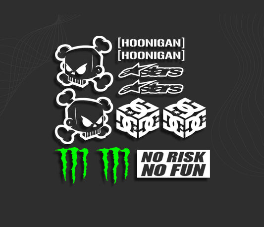 KIT stickers KEN BLOCK 3