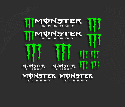 KIT stickers MONSTER ENERGY 1