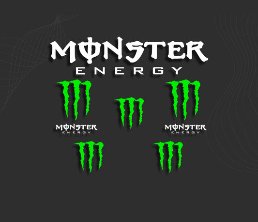 KIT stickers MONSTER ENERGY 2