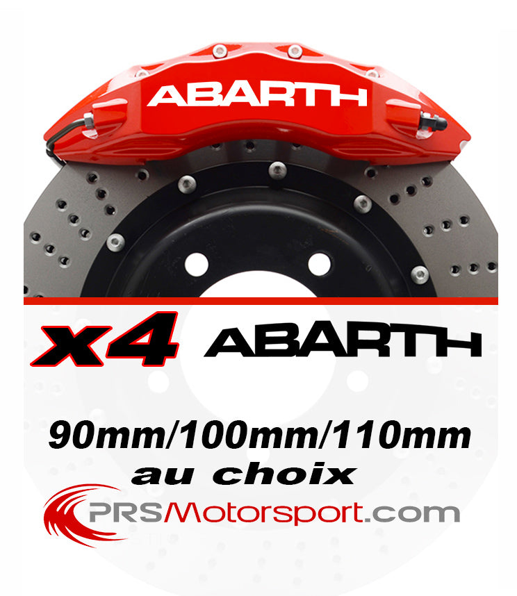 Stickers ETRIER DE FREIN ABARTH