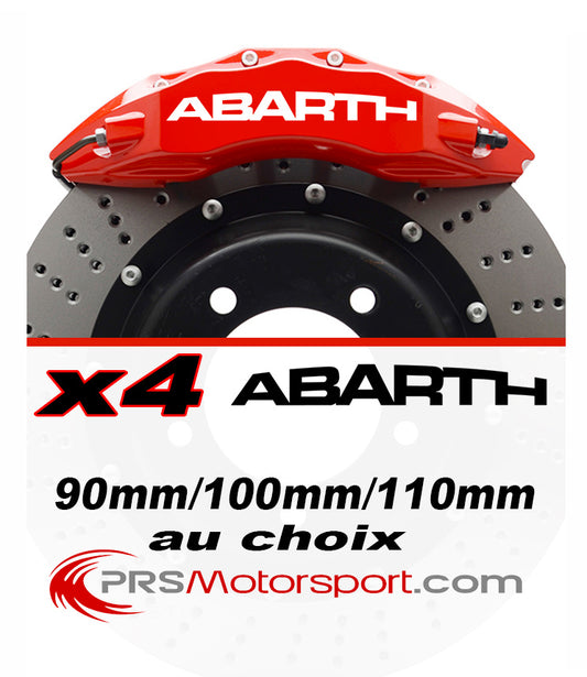 Stickers ETRIER DE FREIN ABARTH