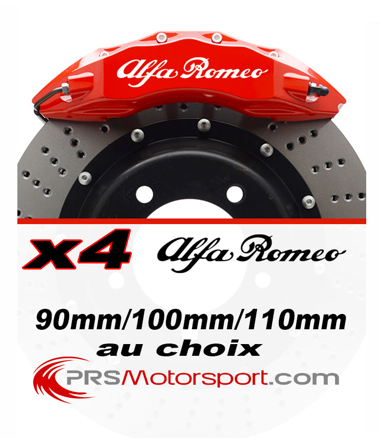 autocollant étrier de frein alfa roméo.