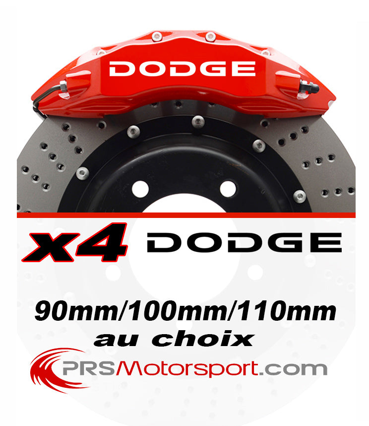 Stickers ETRIER DE FREIN DODGE