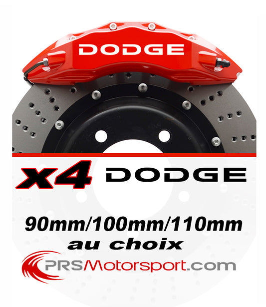 Stickers ETRIER DE FREIN DODGE