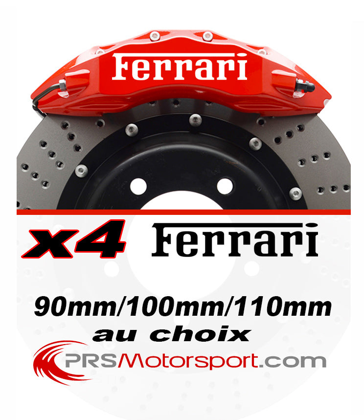 Stickers ETRIER DE FREIN FERRARI
