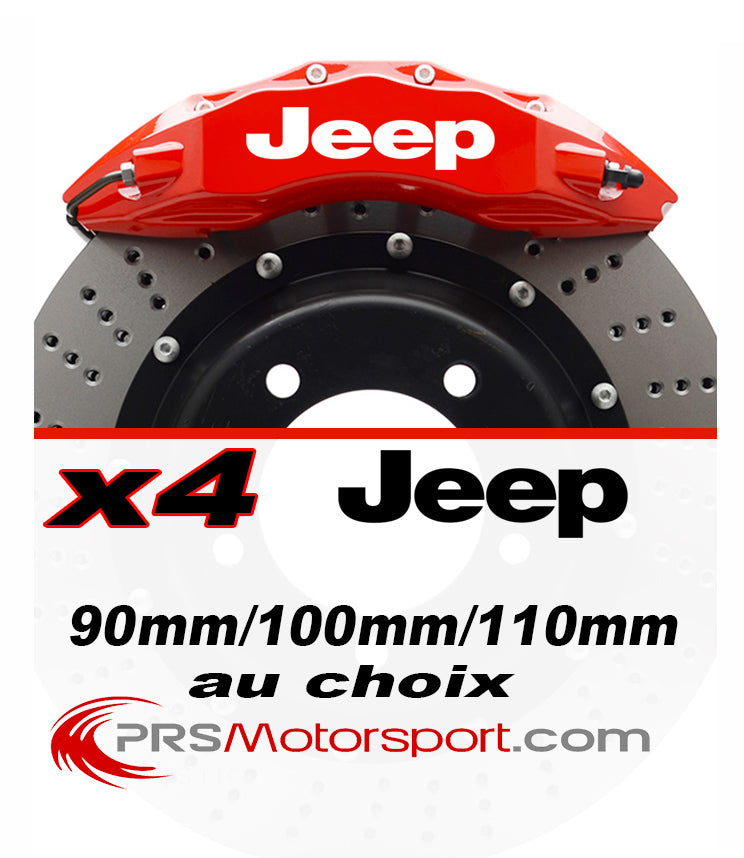 Stickers ETRIER DE FREIN JEEP