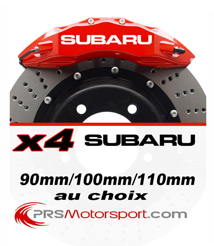 autocollant etrier de frein subaru.