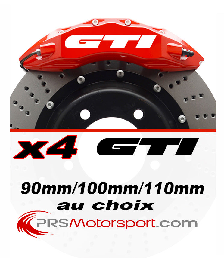 Stickers ETRIER DE FREIN VW GTI 1