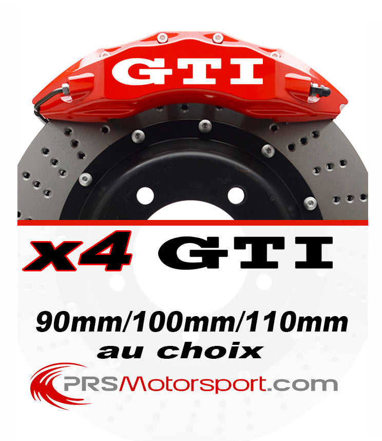 Stickers ETRIER DE FREIN VW GTI 2