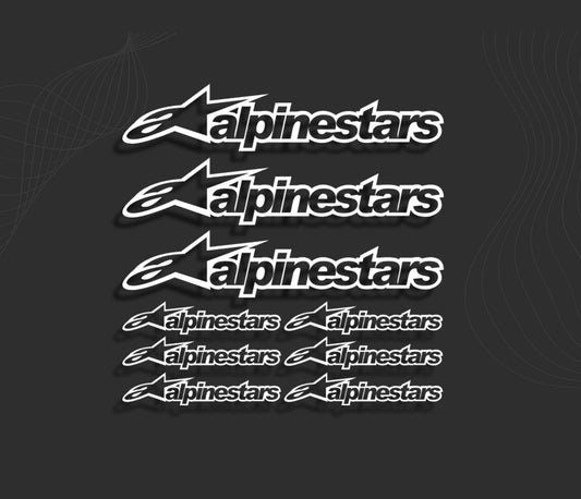 KIT stickers ALPINESTARS 4