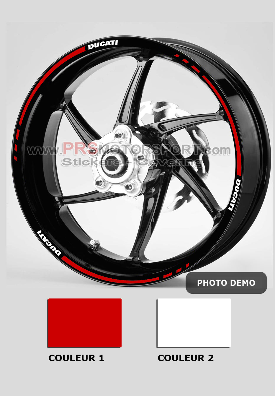 LISERETS jante DUCATI 3