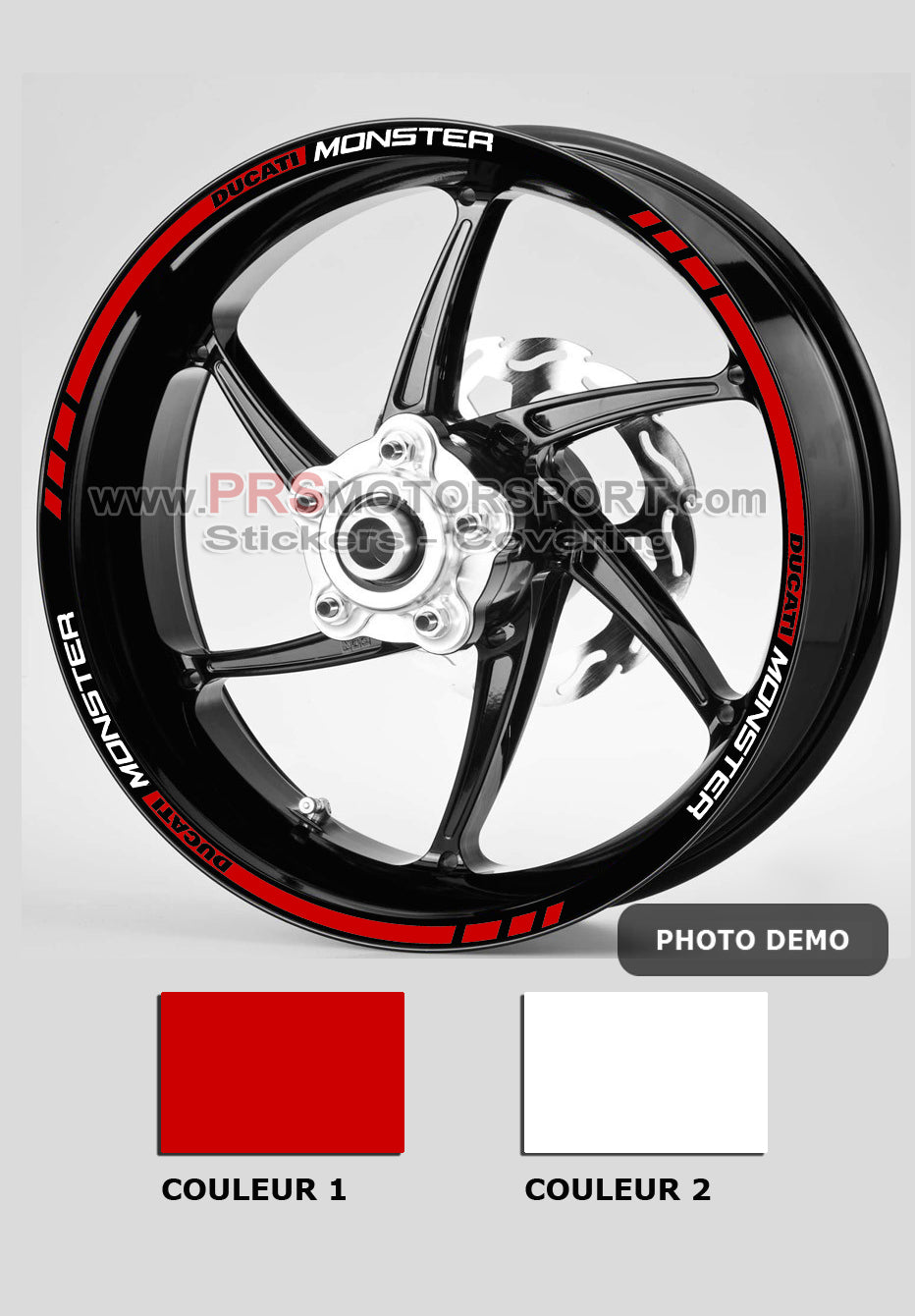 LISERETS jante DUCATI MONSTER 2