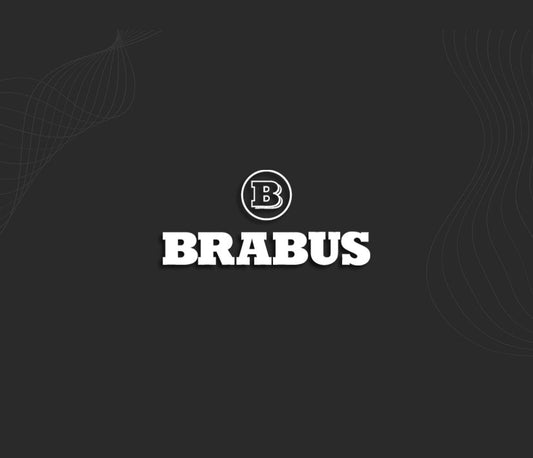 BRABUS 2 stickers (Mercedes)