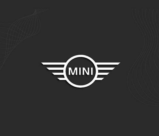 autocollant carrosserie MINI, stickers logo mini cooper.