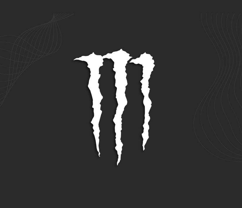 MONSTER ENERGY 4 Stickers