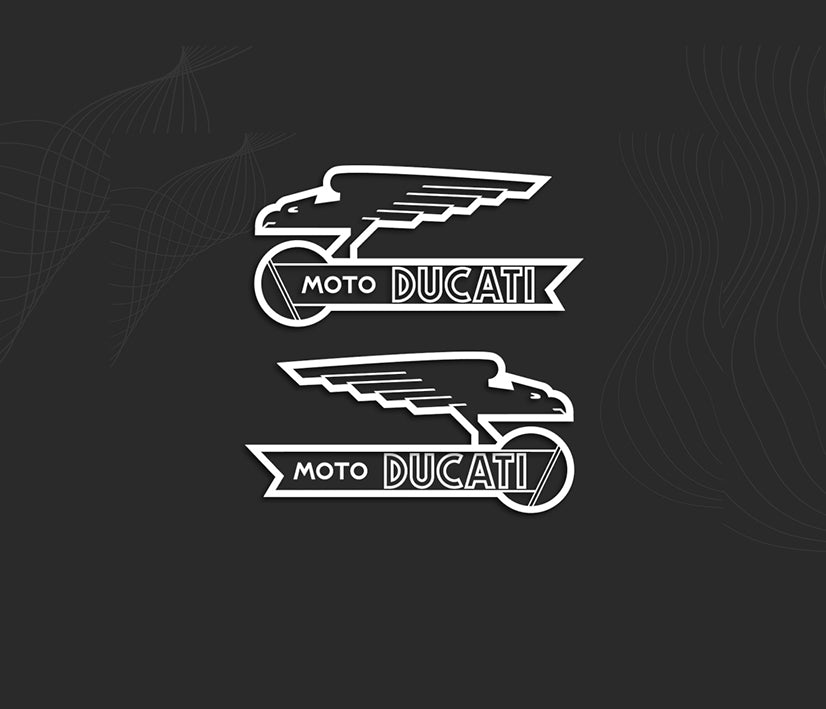 Stickers MOTO DUCATI
