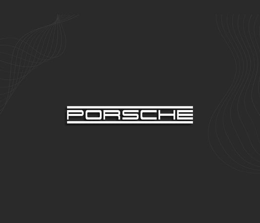 PORSCHE 3 stickers