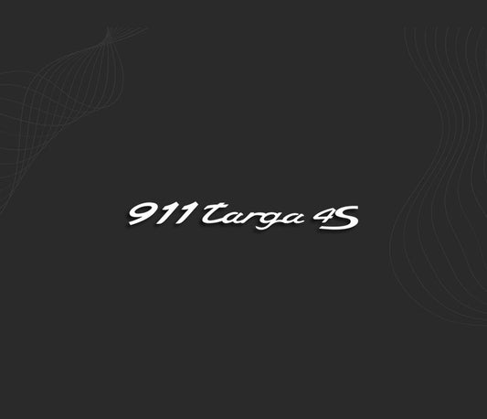 Stickers 911 TARGA 4S (Porsche)