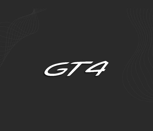 Stickers GT4 (Porsche)