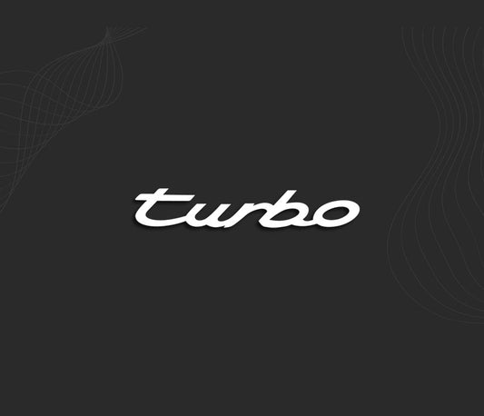 Stickers TURBO 1 (Porsche)