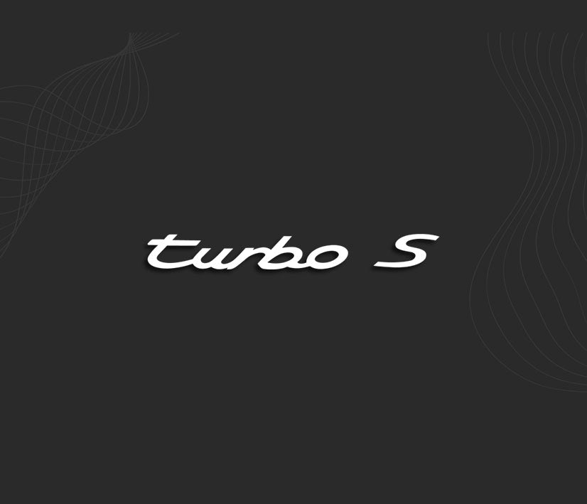 Stickers TURBO S (Porsche)