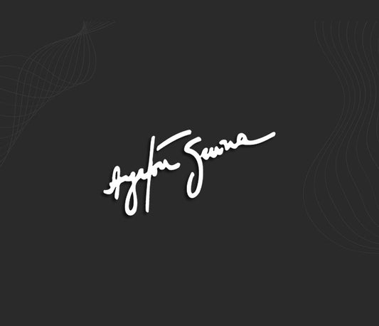 AYRTON SENNA Signature stickers (Renault)