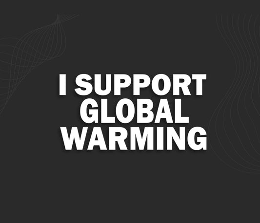 Sticker jdm I suuport Global warming