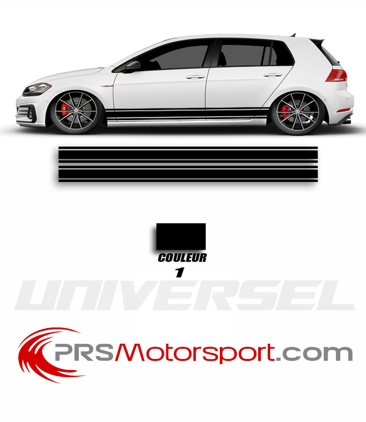 Bas de caisse BANDE RACING 12