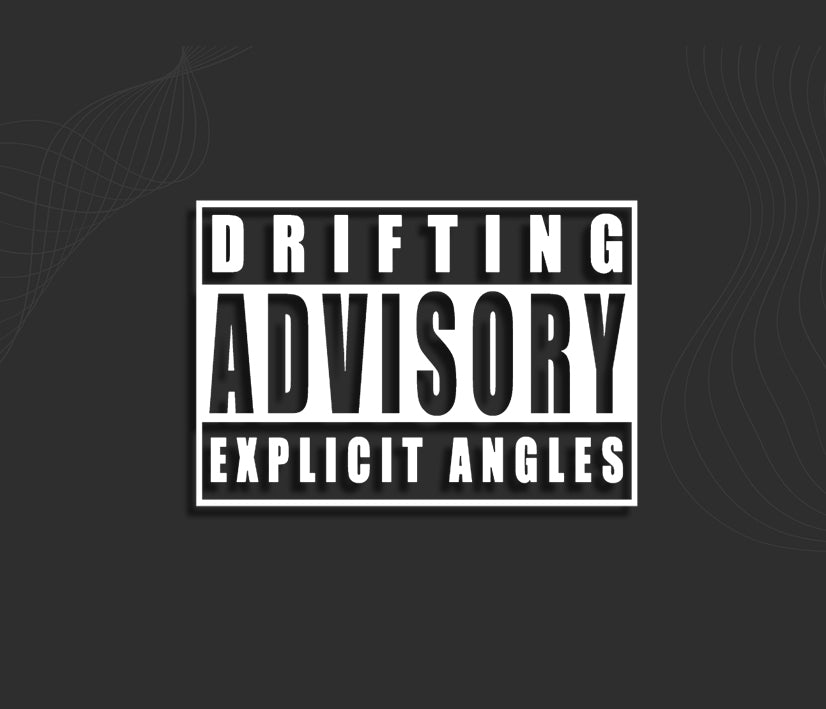 Stickers DRIFTING ADVISORY