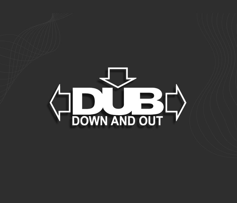 Stickers DUB DOWN AND OUT
