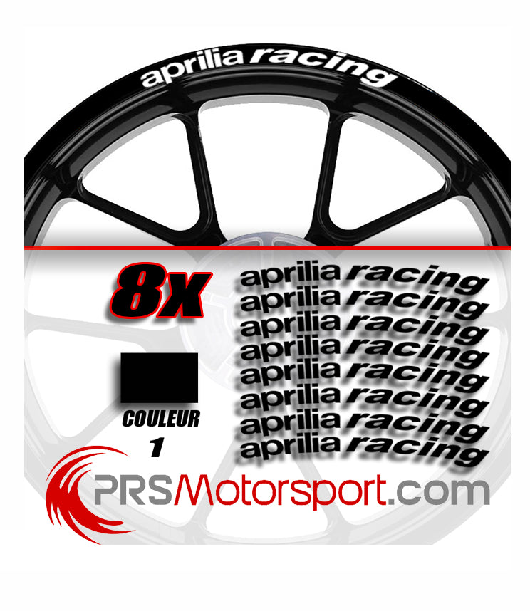 Stickers bord de jante APRILIA RACING