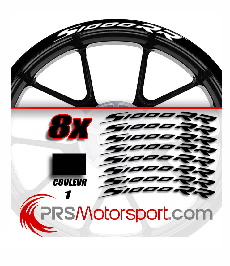 Stickers bord de jante BMW S1000RR