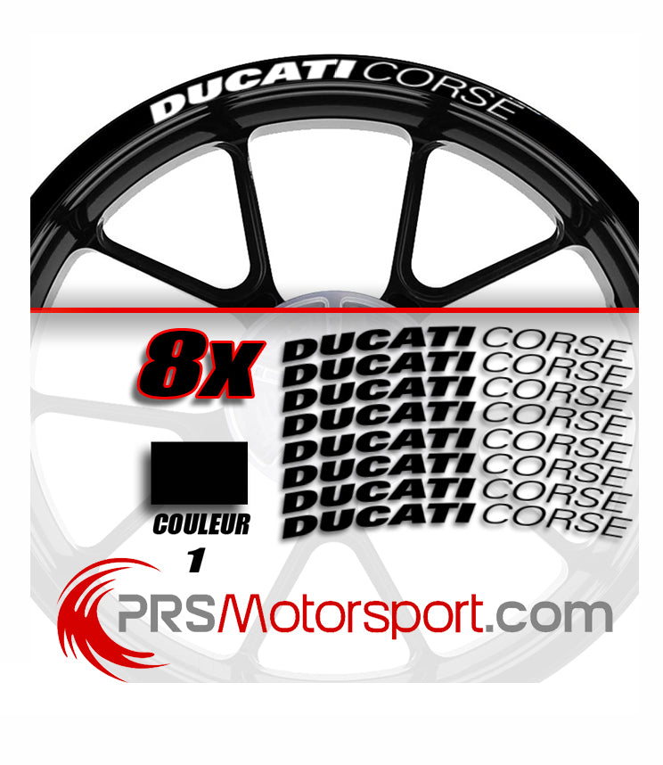 Stickers bord de jante DUCATI CORSE
