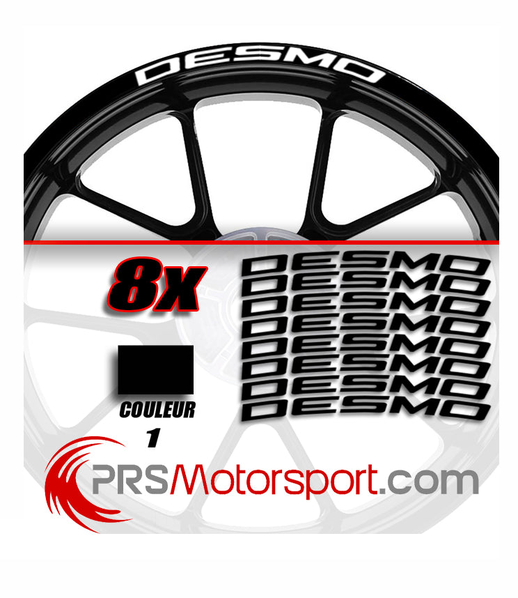 Stickers bord de jante DUCATI DESMO