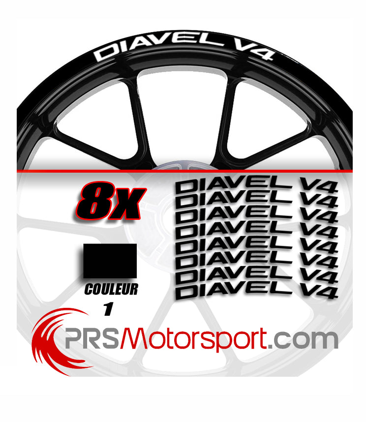 Stickers bord de jante DUCATI DIAVEL V4