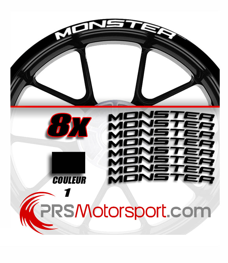 Stickers bord de jante DUCATI MONSTER 2