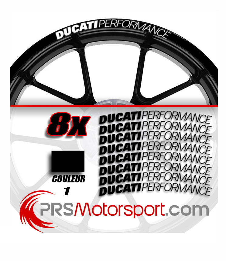 Stickers bord de jante DUCATI PERFORMANCE