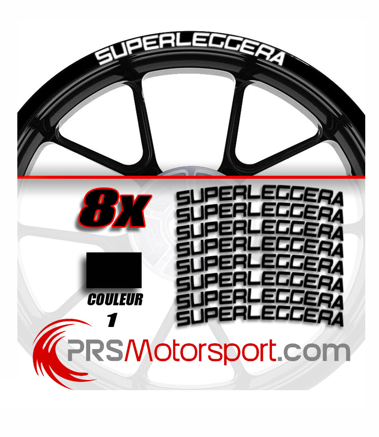 Stickers bord de jante DUCATI SUPERLEGGERA